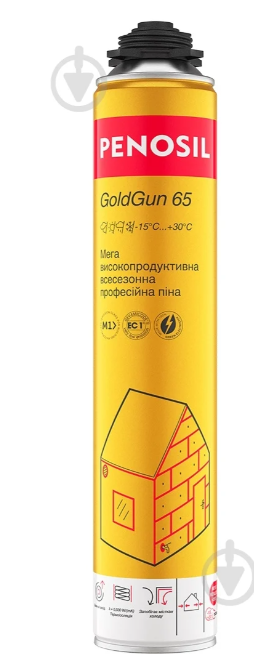 Піна монтажна PENOSIL GoldGun 65 810 мл